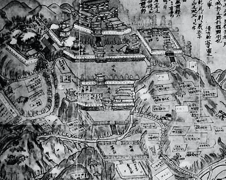 御馆之乱后上杉领地的变迁