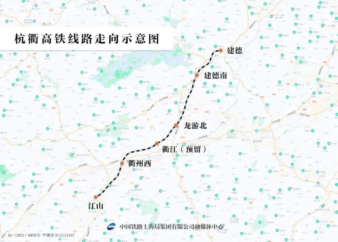 杭衢高铁预计年内开通 沪乍杭高铁将开工建设