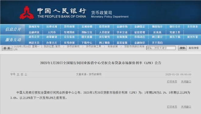 最新LPR出了：今年的房贷利率降的还不够低，2025年还会降吗？