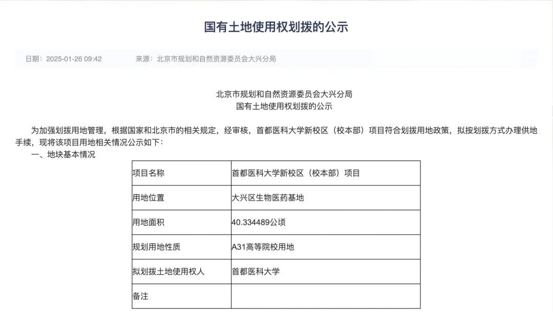 北京高校，拟整体搬迁！