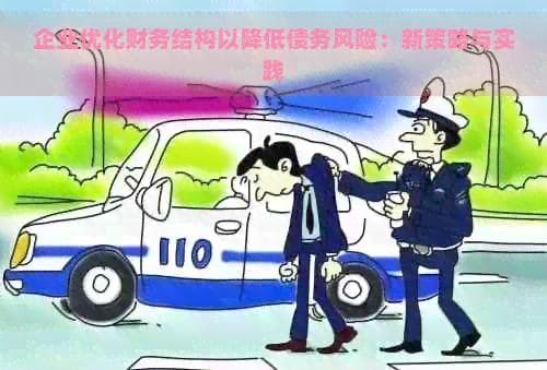 企业优化财务结构以降低债务风险：新策略与实践