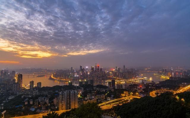重庆山城夜景的魅力