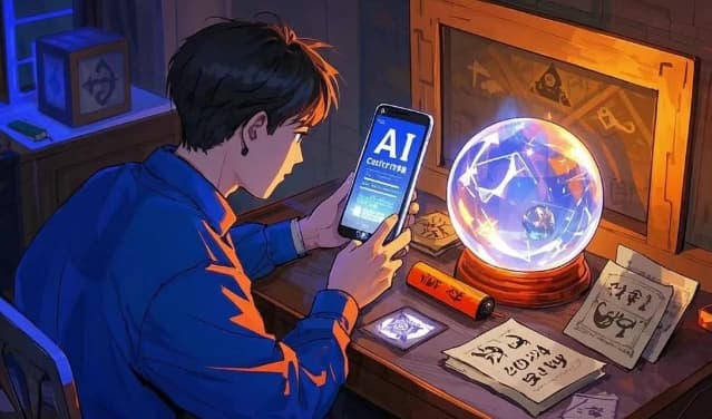 AI占卜成深夜树洞，“赛博灵媒”让冰冷数据承载温度