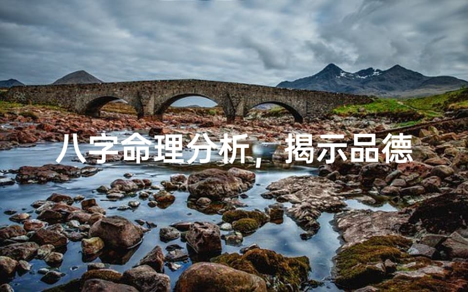 八字命理分析，揭示品德特质