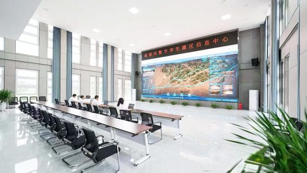 甘肃疏勒河灌区灌溉过程可视化田间用水精细化