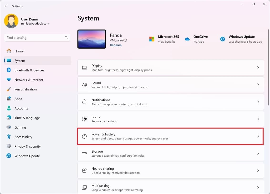 如何在 Windows 11 上更改性能或电池的电源模式