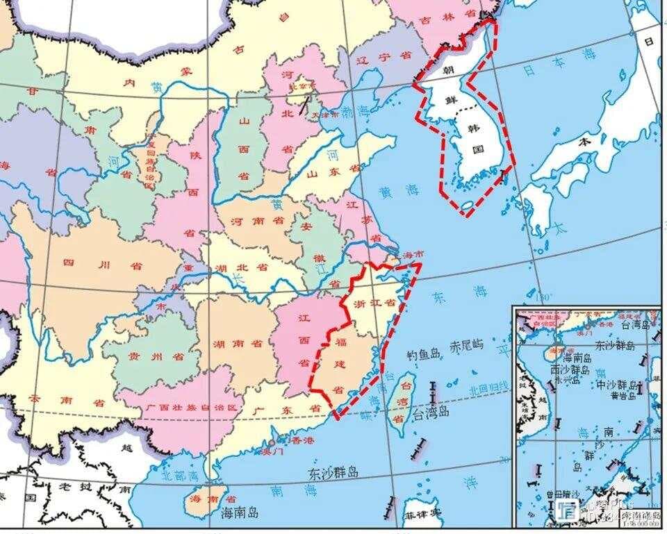 朝鲜半岛和浙江福建几乎一样大，地理条件是不是最差？