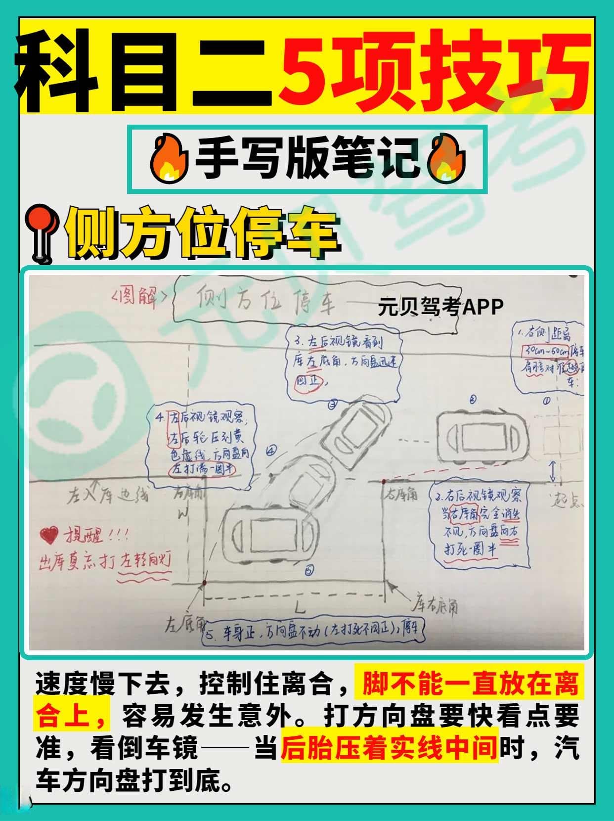 倒车入库到曲线行驶：科目二5项考试详解与技巧