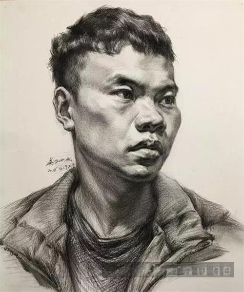 素描头像的技法攻略详细教程：从构思到完成
