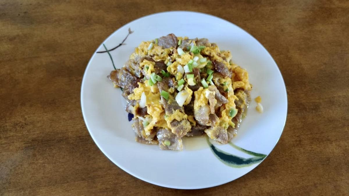 美食DIY｜家常滑蛋牛肉 爽滑鲜嫩 营养下饭
