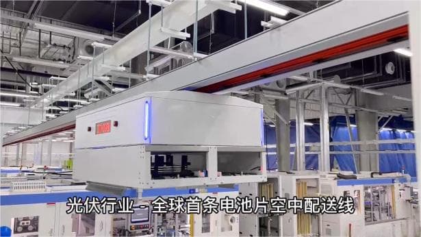 工业4.0智慧工厂空中物流解决方案