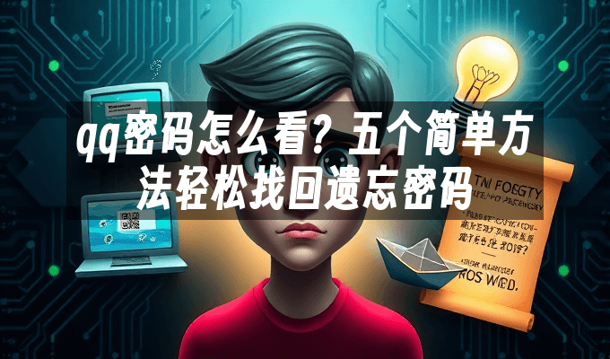QQ密码怎么看？五个简单方法轻松找回遗忘密码