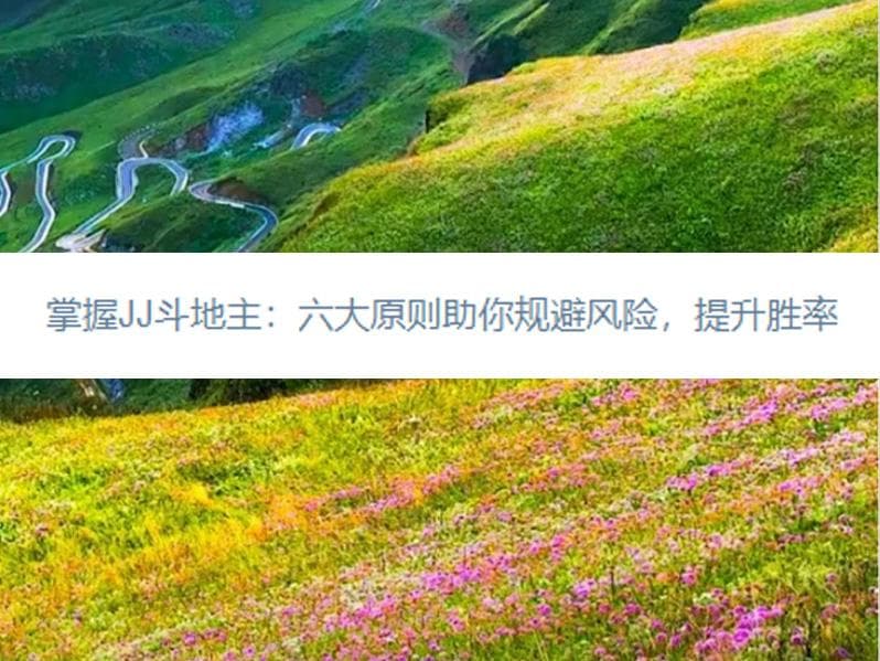 掌握JJ斗地主：六大原则助你规避风险，提升胜率