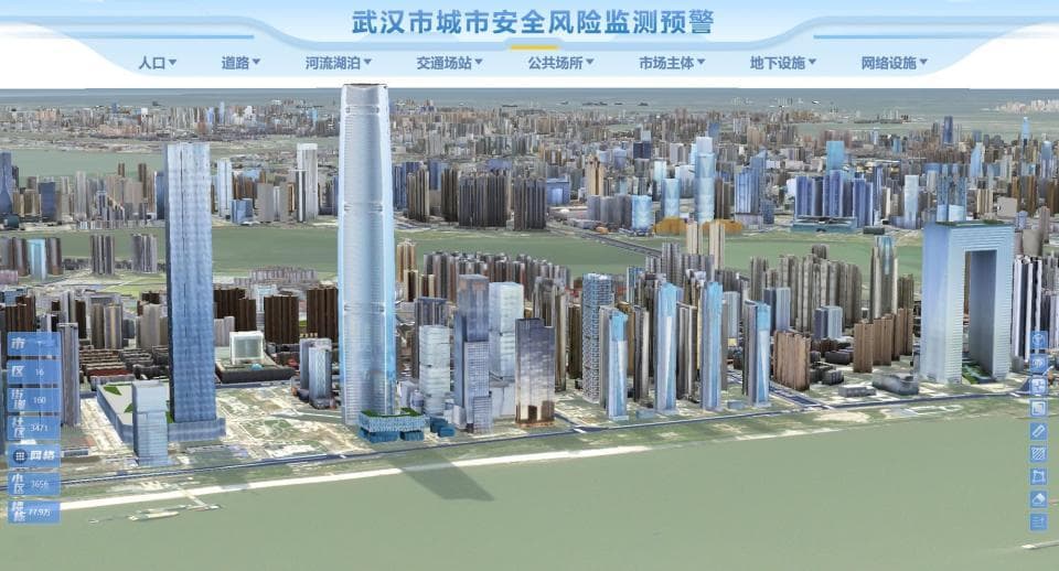 武汉城市风险监测预警平台建成投用，能预警洪水雪灾和桥震