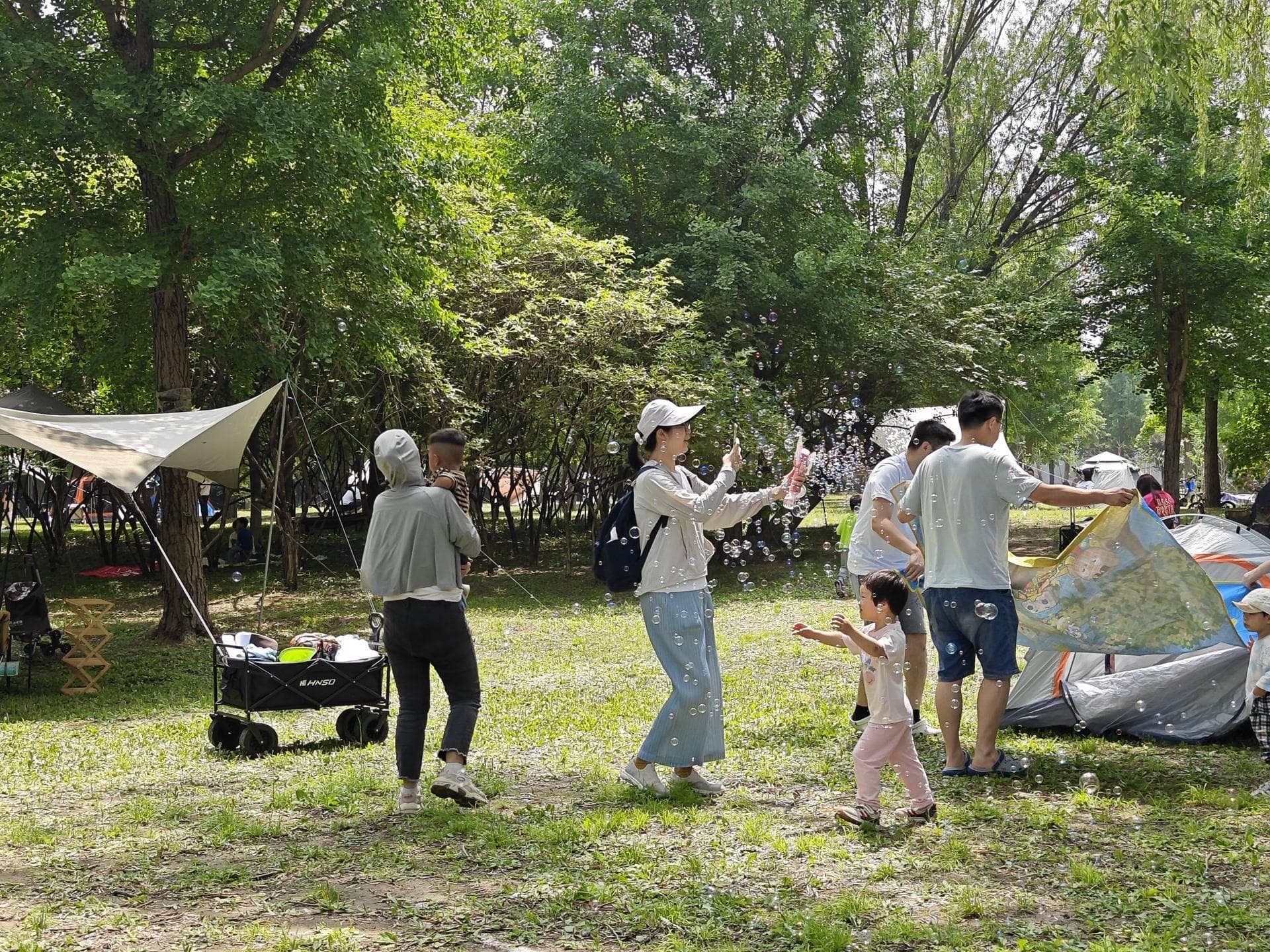 夏日聚会，户外“约帐篷”火了