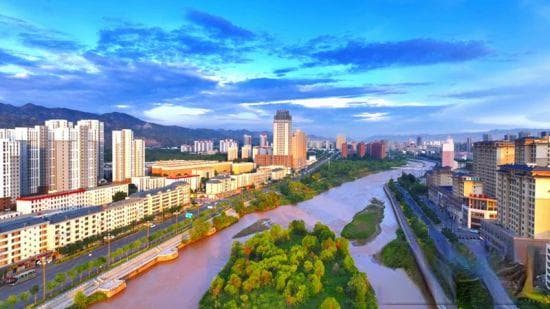 海东市乐都区：湟水河很美，将来会更美