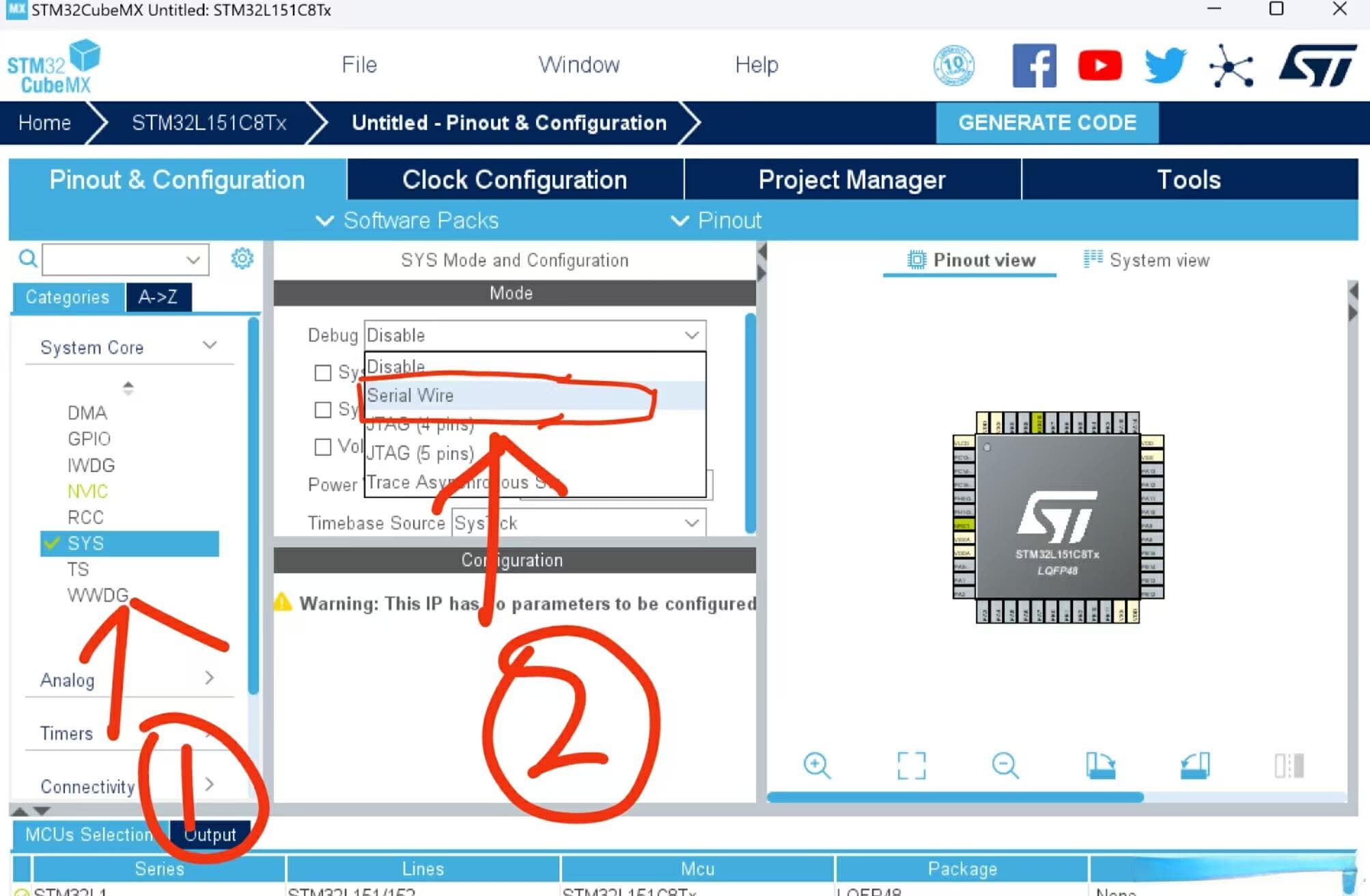 STM32:外部中断信号控制LED灯开关状态