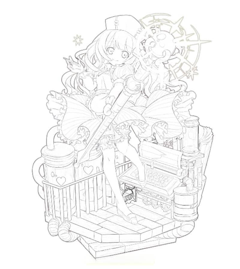 光之魔法师少女艾莉娅：掌握光之力量的光辉守护者