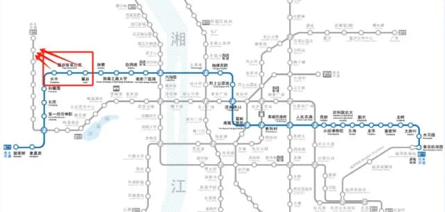 长沙西站地铁联络线站点设在哪，网友们吵起来了！官方回复→