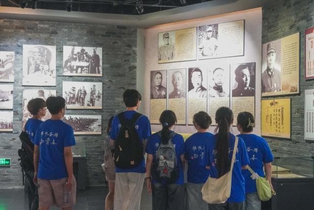 海大学子走进台儿庄，探寻历史足迹，搜集抗战口述史