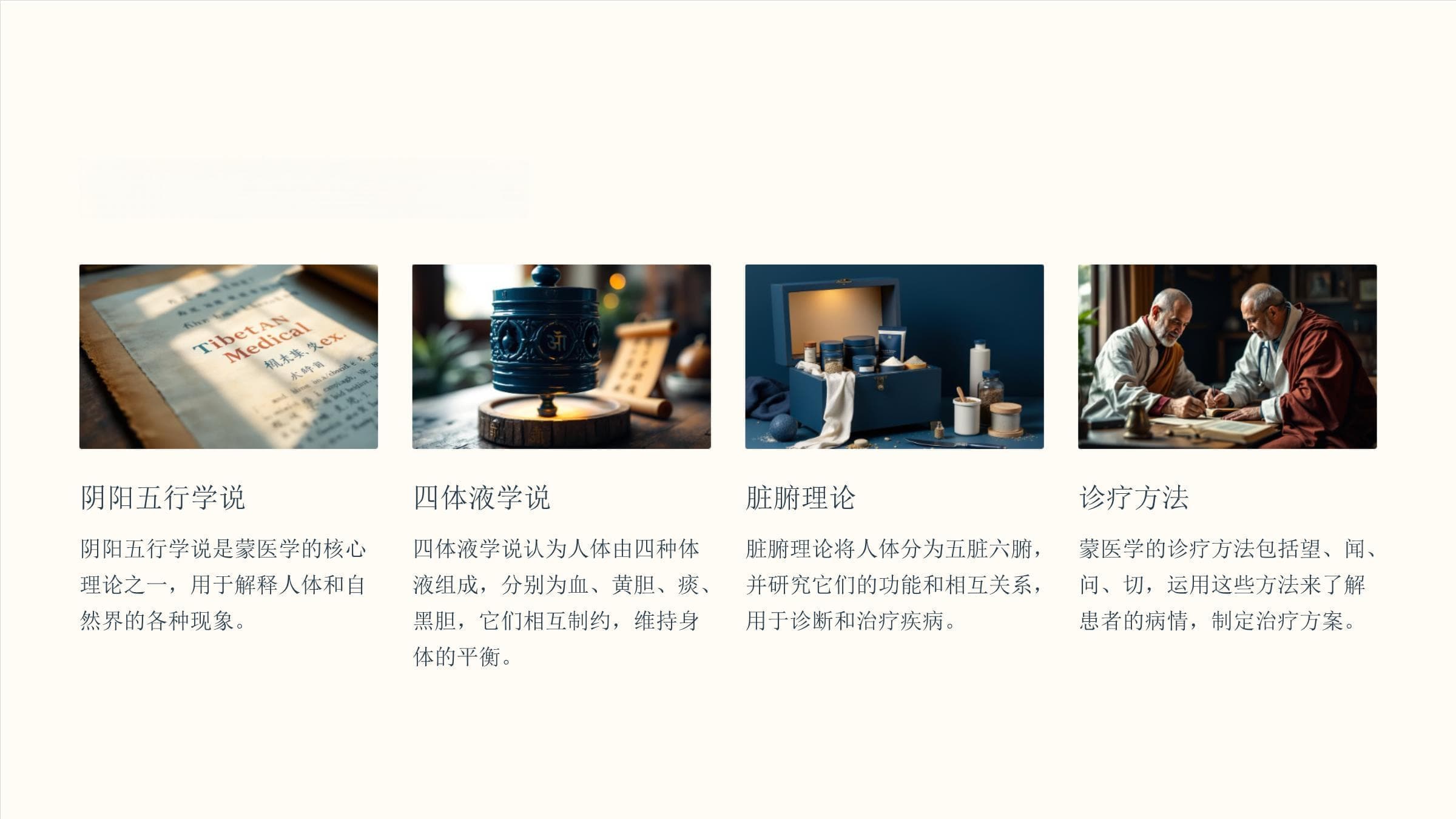 蒙医学中的汉方疗法与现代保健方法探究