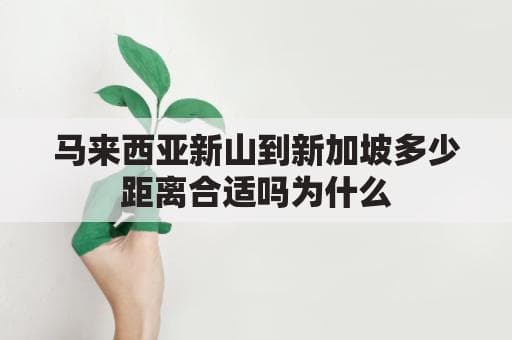 马来西亚新山到新加坡多少距离合适吗为什么(马来西亚新山离槟城有多远)