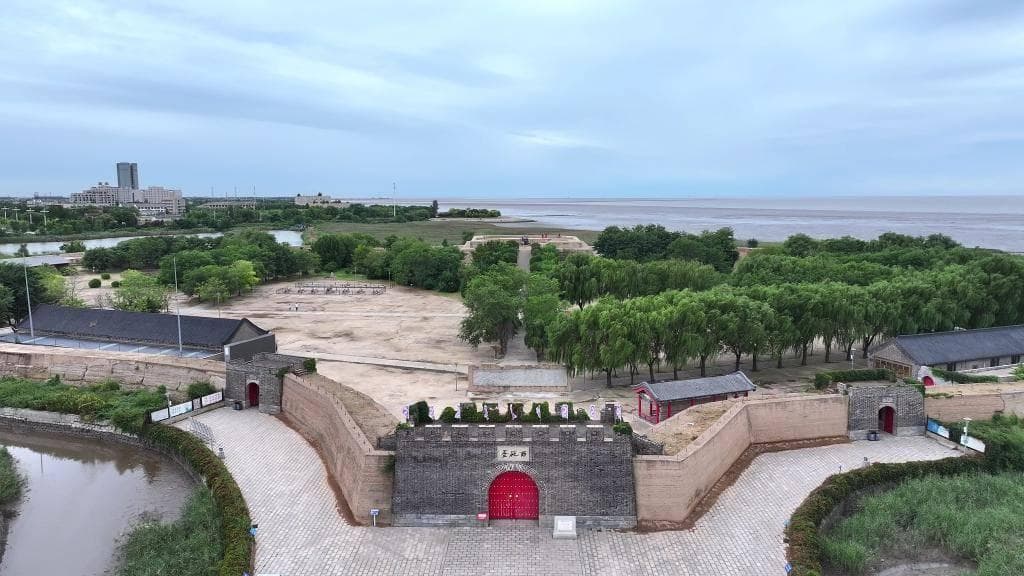 国道之行 海阔天空｜228国道旁的古炮台 见证了130年前的甲午风云