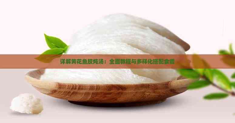 详解黄花鱼胶炖汤：全面教程与多样化搭配食谱