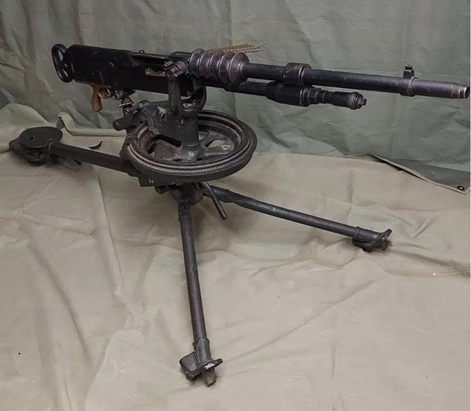 霍奇克斯“M1914”重机枪的历史