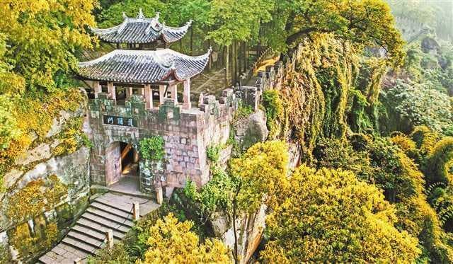 重庆合川：三江汇流地 人文荟萃美不胜收