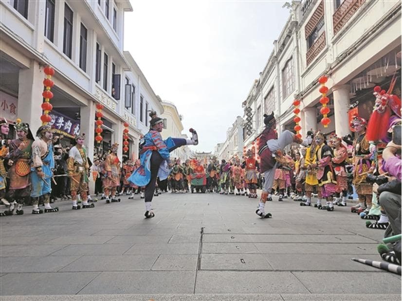潮州太平路历史文化街区华丽新生文旅两旺 以“绣花功夫”打造“活着的古城”