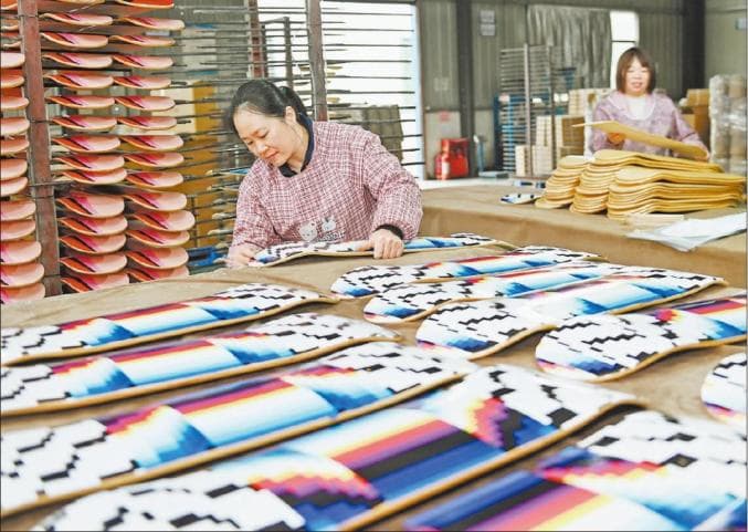 中国竹业｜竹制滑板“滑”向世界