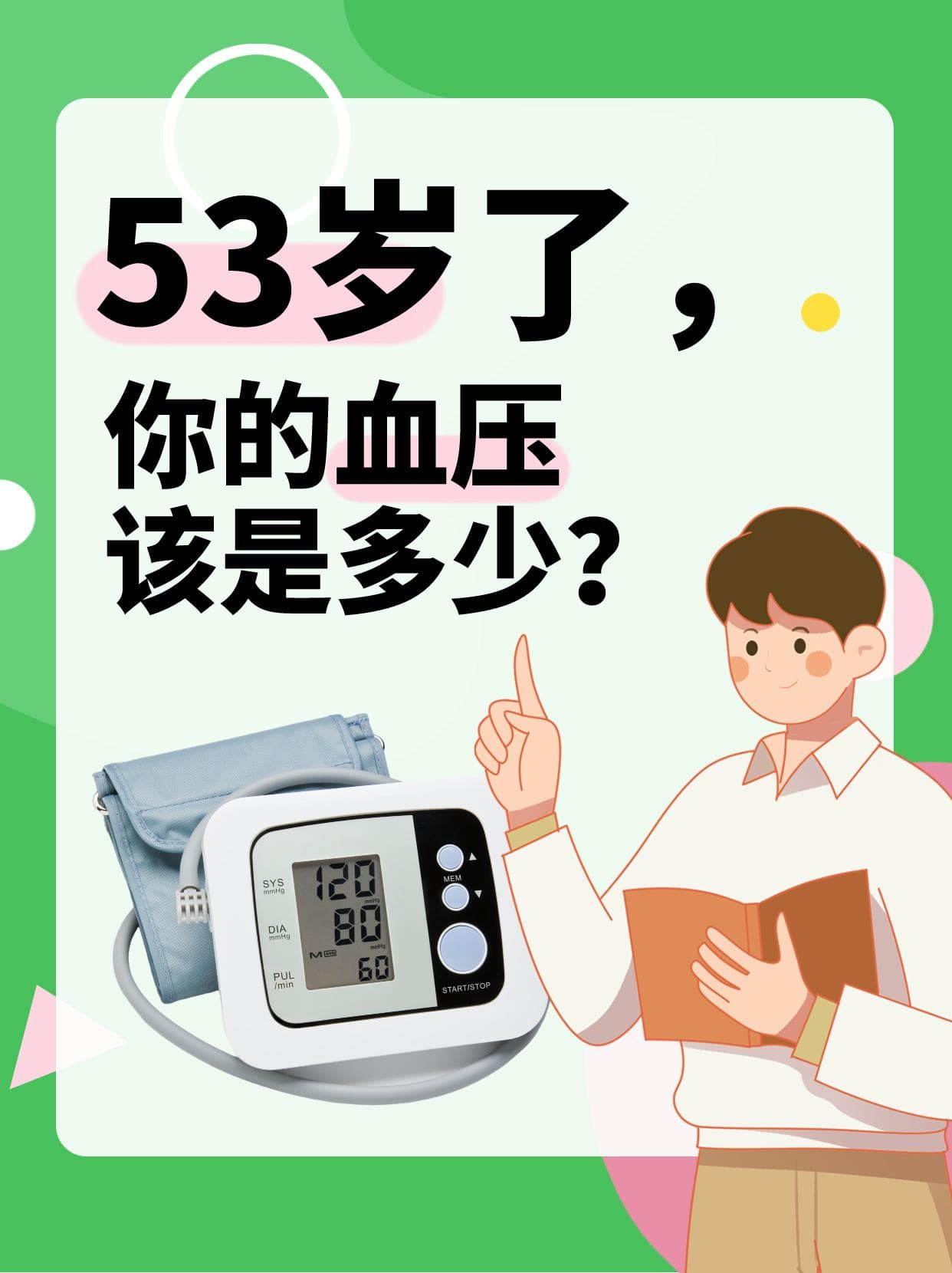 53岁了，你的血压该是多少？