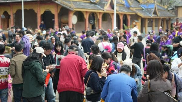 景迈山：浓情百家宴 畅叙民族情