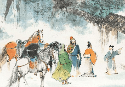 三顾茅庐：刘备请诸葛亮出山