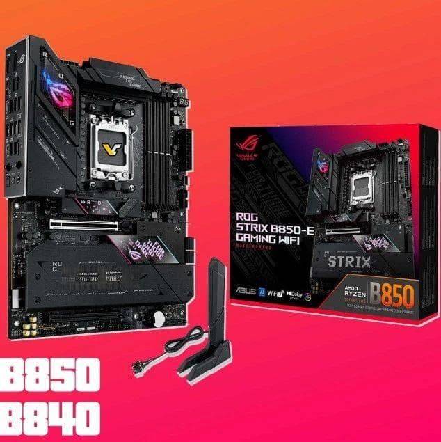 AMD和英特尔新B系列主板都要来了：买主板可要分清