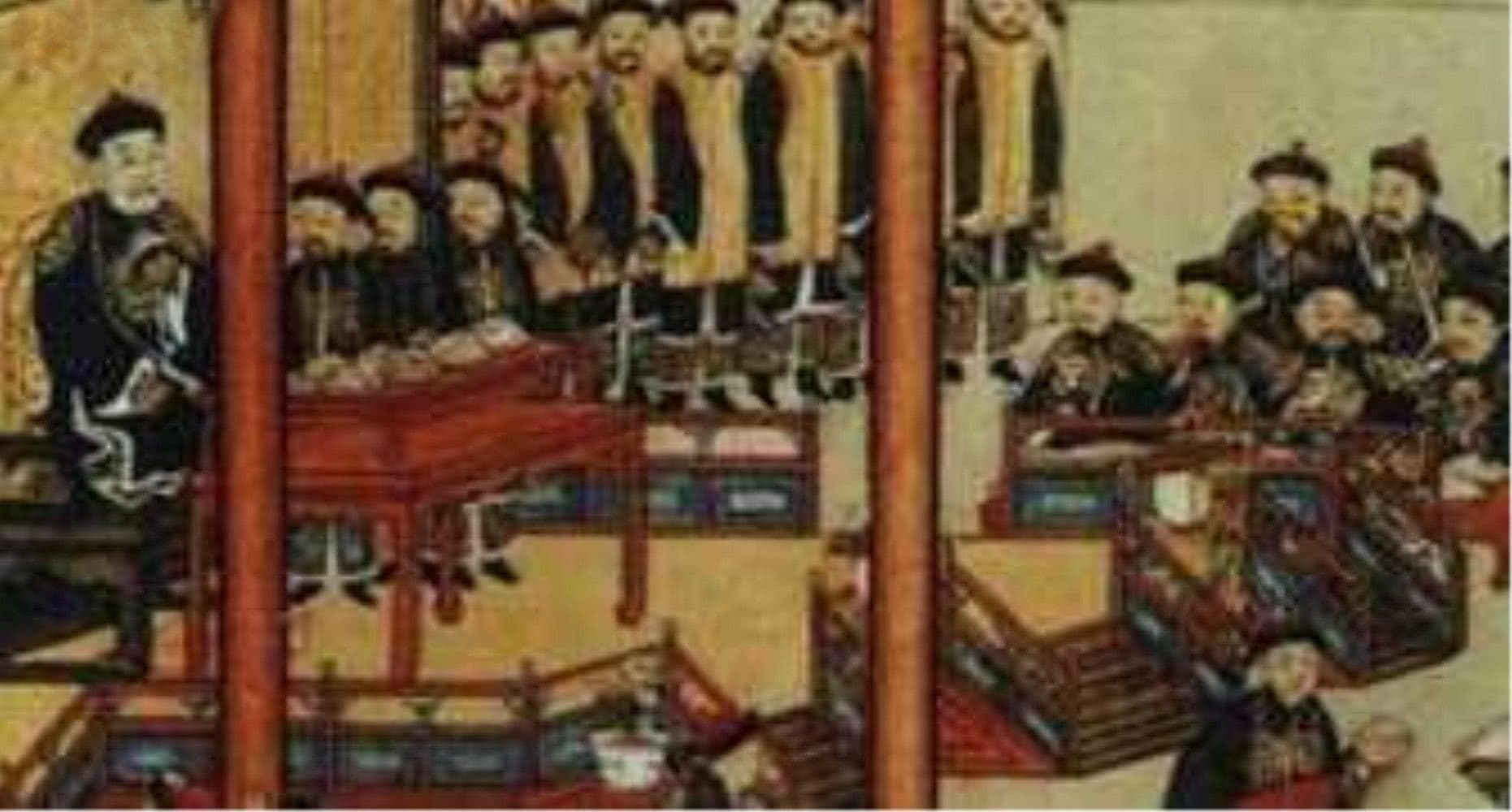 古代皇帝过年不容易，一边吃着素“冻”饺子，一边还要想新年贺词