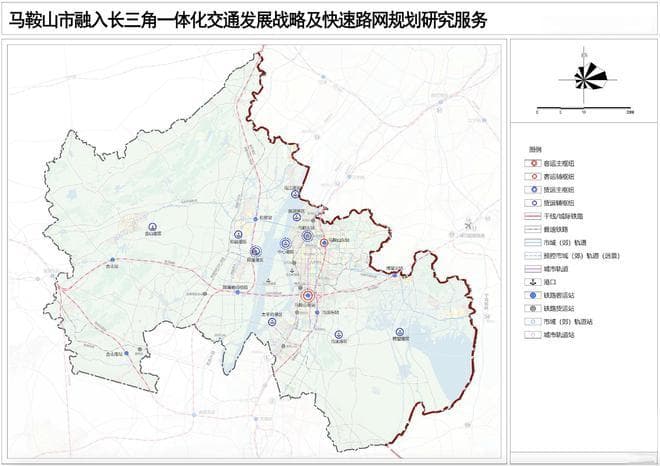 马鞍山将建设多条城市轨道交通