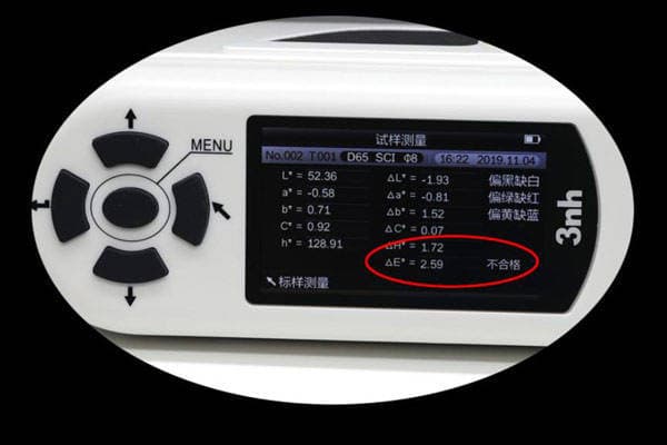 色差仪L、a、b、c、h值的含义及作用