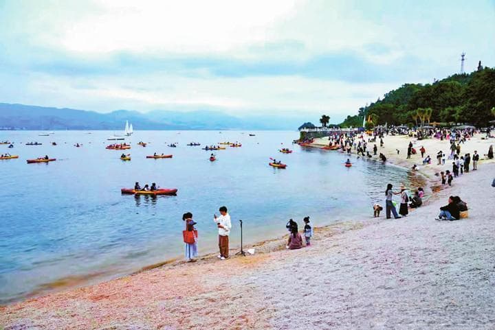 澄江全力打造抚仙湖康养旅游胜地