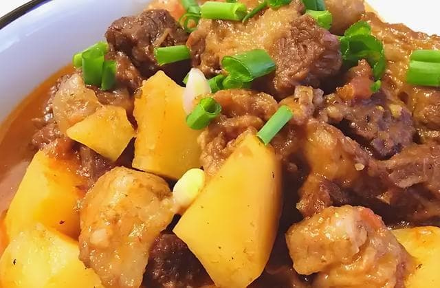 牛肉炖土豆不外传的秘方，软烂入味，3斤不够吃！