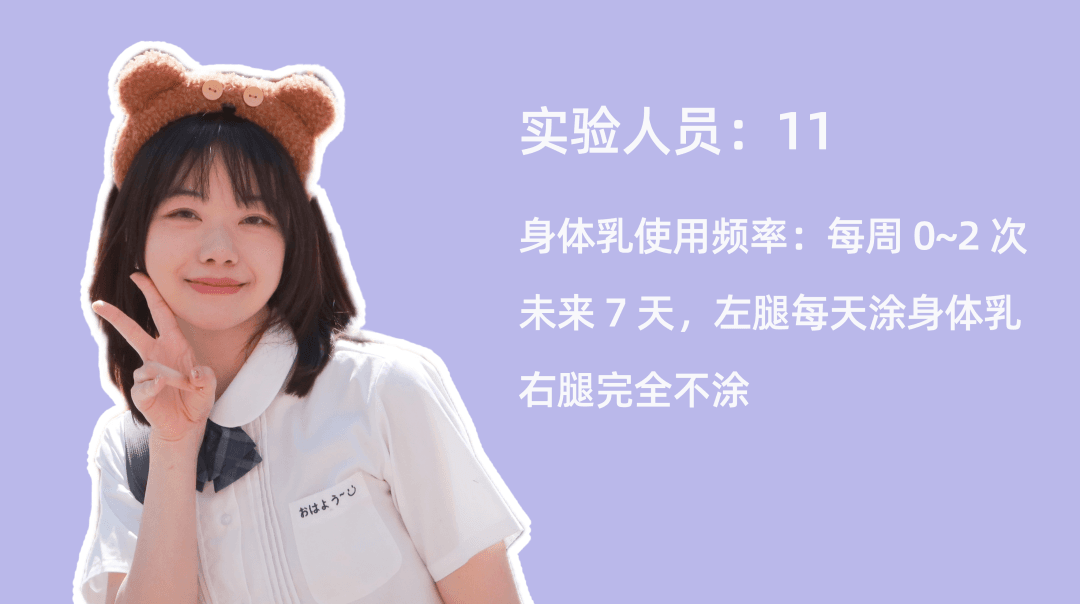 坚持涂 vs 不涂身体乳，身体会有多大差别？我们做了个实验……