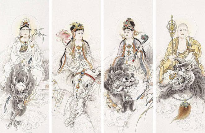看了文殊普贤观音三大士坐骑的来历和下凡作妖经过，才知以前错了