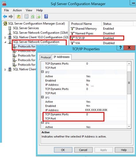 配置 SQL Server 以侦听特定 TCP 端口