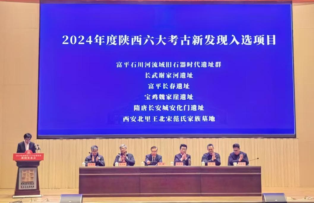 2024年陕西六大考古新发现揭晓