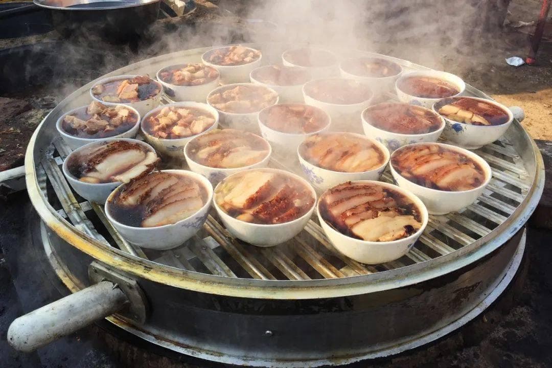 农村蒸碗八大碗的做法详解：传统美味一学就会！