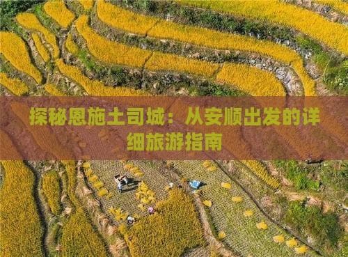 探秘恩施土司城：从安顺出发的详细旅游指南