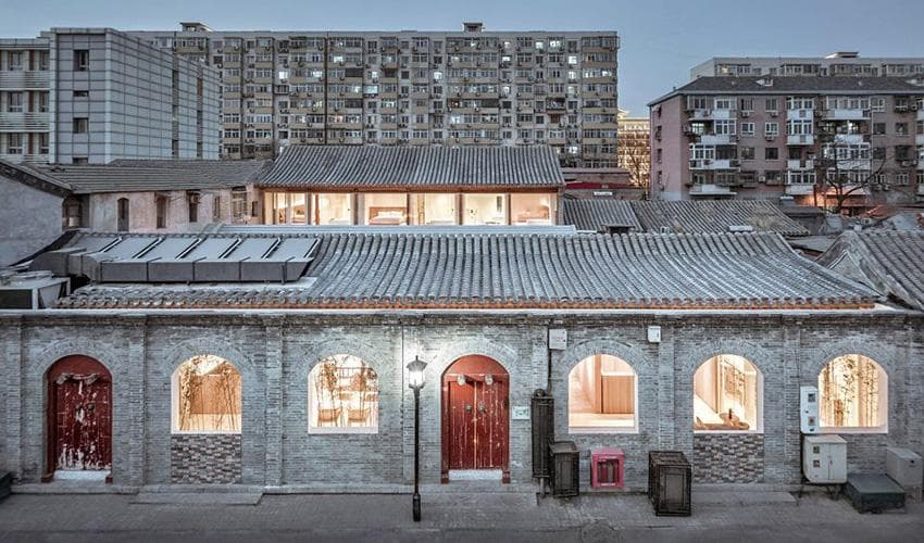 老北京四合院煥然一新大變身！將院落打造成新潮旅店的隱世·疊院兒胡同酒店