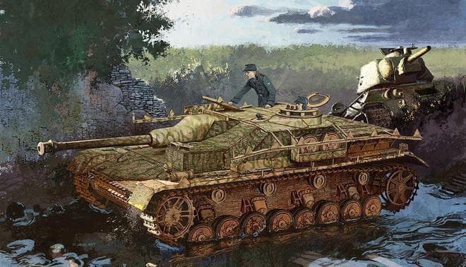 二战德军四号突击炮：口径75毫米的步兵支援武器