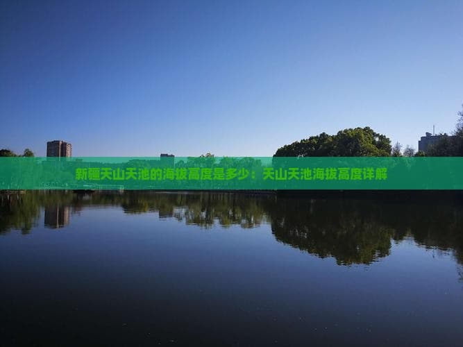 新疆天山天池的海拔高度是多少：天山天池海拔高度详解